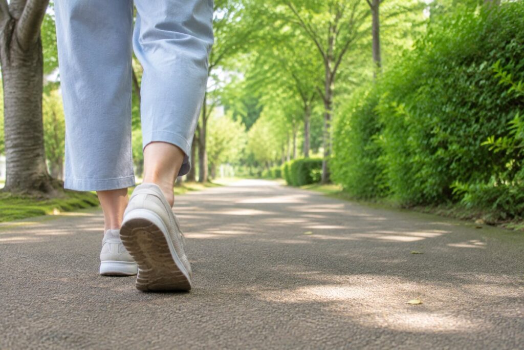 食事と運動を無理なく整える暮らしのイメージ