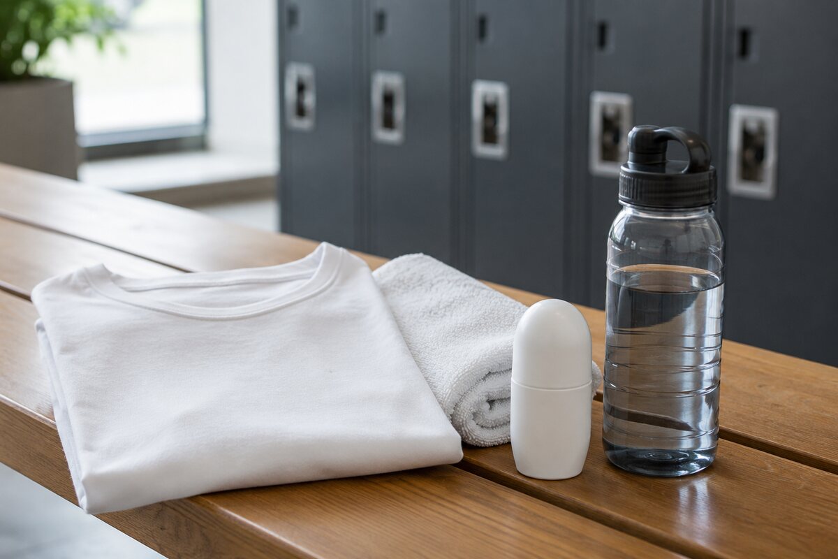 汗やにおいが気になる日の身だしなみケアのイメージ